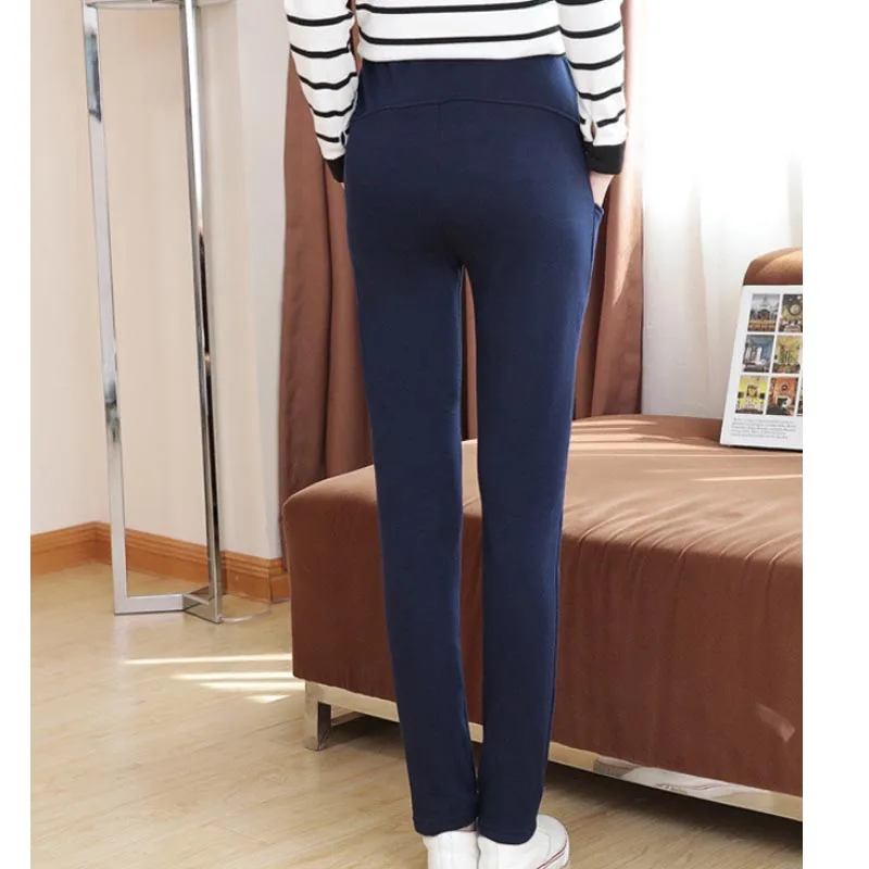 Для беременных женщин брюки зима плюс бархат утолщение Premama Одежда для теплые