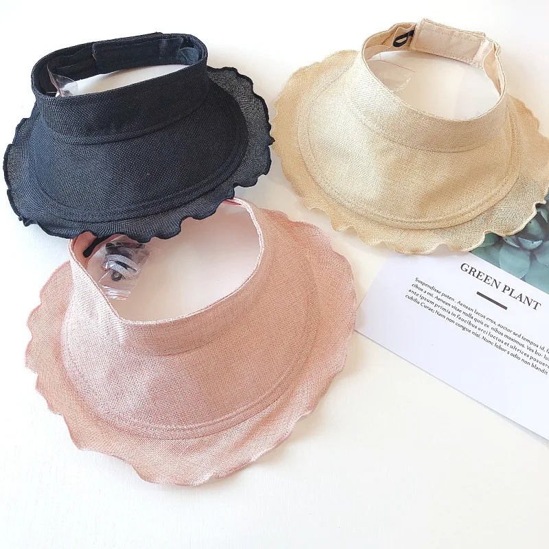 Шляпа для маленьких девочек летняя Складная пляжная кепка с козырьком Детская