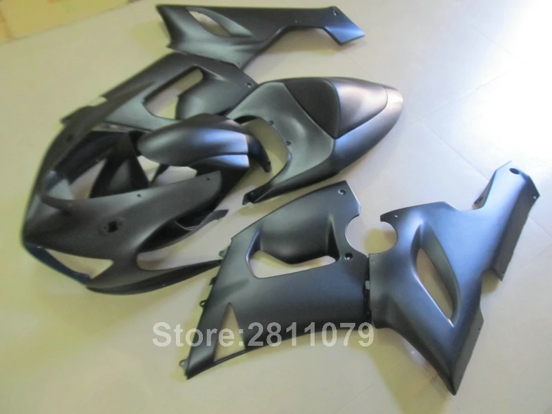 Высококачественный пластиковый обтекатель для Kawasaki Ninja ZX6R 05 06 матовый черный 2005