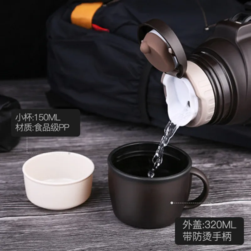 2500 мл из нержавеющей стали изолированные Большие Чайные Кружки Термос бутылка