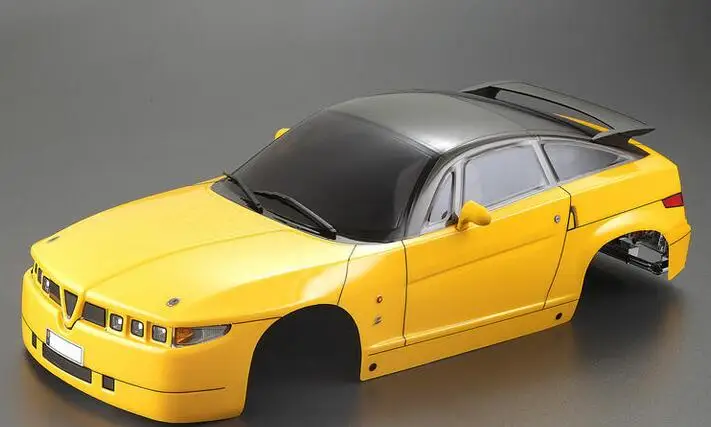 body 48557 Alfa Romeo Tipo33 RTR красный корпус для 1/10 rc весы Onroad Racing Drift Электрический Плоский автомобиль YOKOMO Kyosho HPI Tamiya HSP REDCAT - Цвет: body 48557