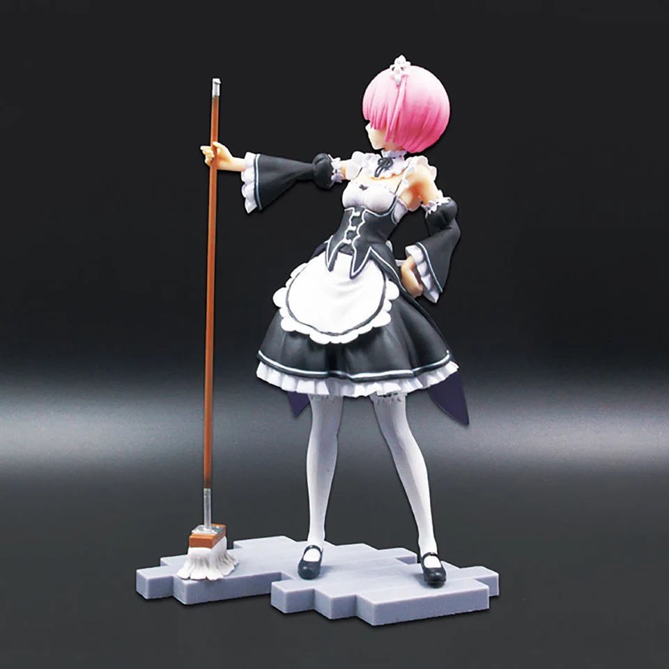 Фигурка Tronzo из аниме Re:Life in a другой мир ПВХ Модель игрушек Re Zero Ram девушка
