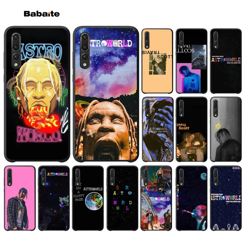 Чехол для телефона Babaite Travis Scott DIY чехол Huawei NOVE3E P20 Pro Mate10 Lite P10 Plus Mate9 10 Honor View |