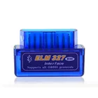 OBDII 2 ELM327 Bluetooth V2.1 интерфейс работает на Android Torque Elm 327 Bluetooth OBD2OBD II автомобильный диагностический сканер инструмент