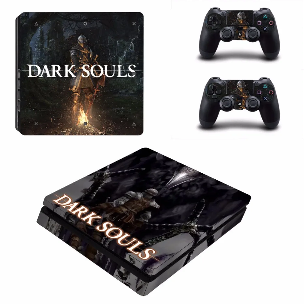 Игры Dark Souls PS4 тонкий переводная картинка наклейка для Sony PlayStation 4 консоли и 2