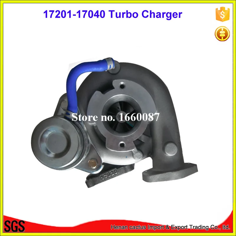 Турбокомпрессор CT26 турбокомпрессор 17201 17040 для Toyota Land cruiser 1HD FT FTE|turbocharger