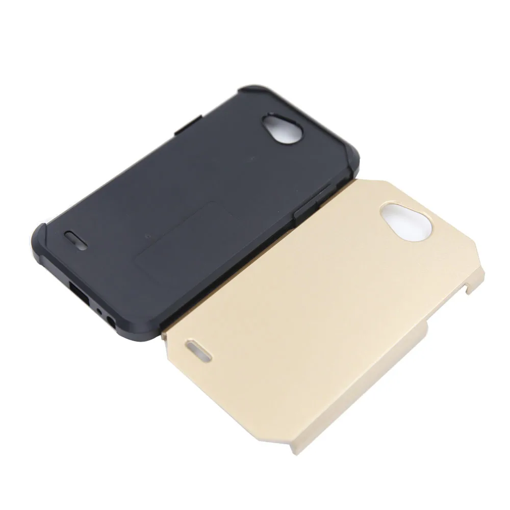 Двойной тонкий жесткий прочный чехол из ТПУ и ПК ударопрочный для LG Xpower 2/LV7/K10 Power/X