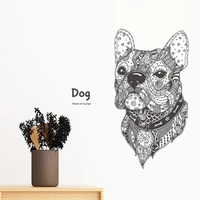 paint run dog friend company removable wall sticker art decals mural diy wallpaper for room decal