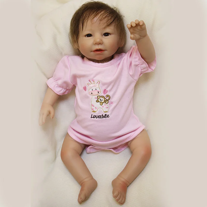 OtardBebe Reborn Dolls игрушка Bonecas 20 дюймов Мягкий силикон винил baby Doll реалистичные куклы