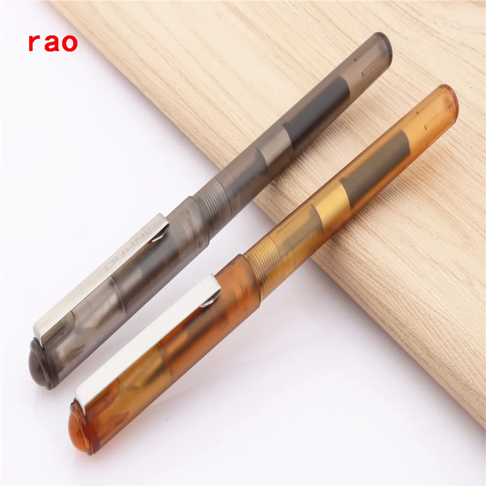 JINHAO 991 прозрачная цветная перьевая ручка для студентов школы офиса|fountain pen|nib fountain