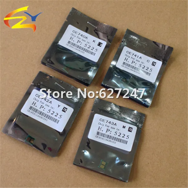 CE740A CE741A CE742A CE743A HP5225 322 9100 Запчасти для копировального аппарата с острым Тонер