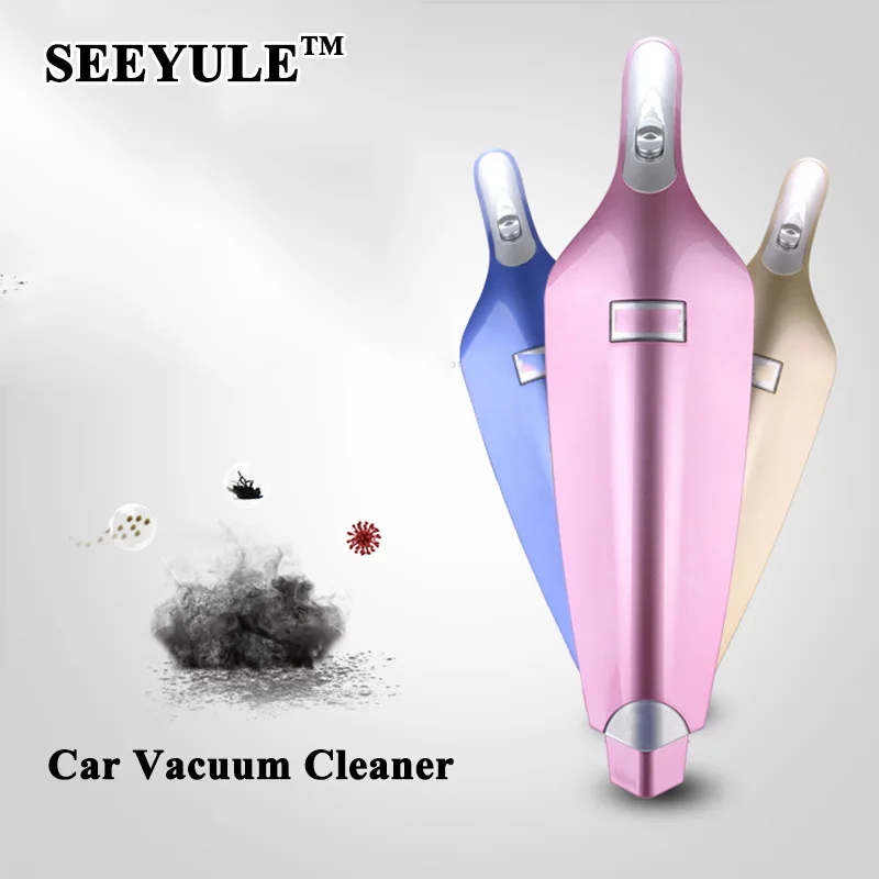 1 шт. автомобильный пылесос SEEYULE для сухой и влажной уборки 12 В 120 Вт|car vacuum cleaner|car