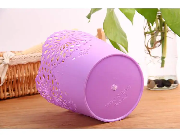 1 шт круглый полый цветок розы держатель кисти ведра многофункциональное