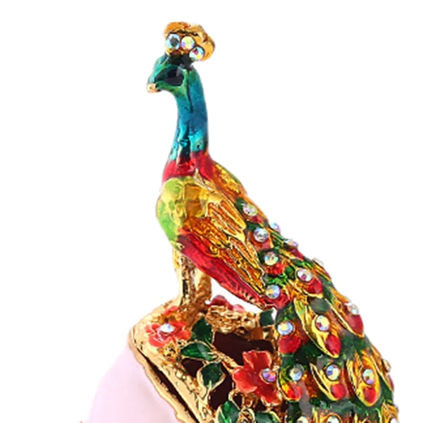 Подарки для женщин винтажные павлиньи металлические изделия фиолетовые Faberge