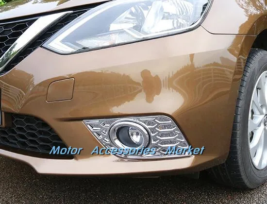 Новый хромированный передний задний противотуманный светильник Накладка для