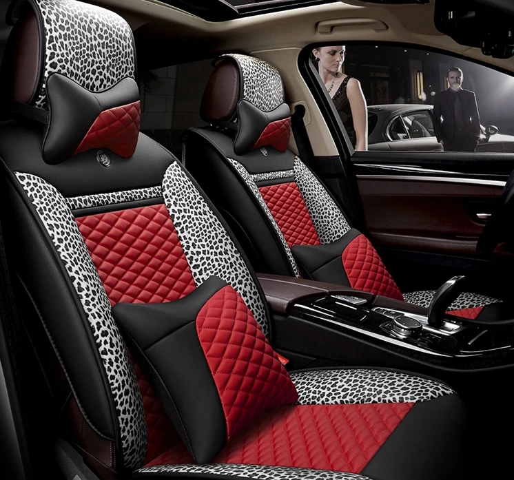 Best! Полный комплект чехлы сидений автомобиля для Land Rover Discovery 4 5 мест 2016-2010 подушки