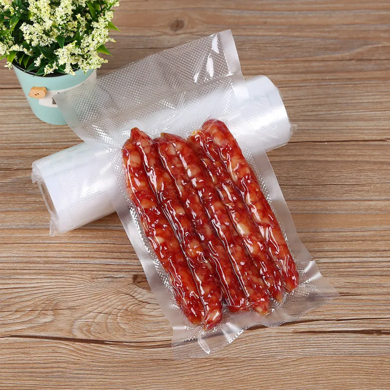 100pcs Fresh vacuum bag transparent plastic food packaging bags clear large pouch package | Дом и сад
