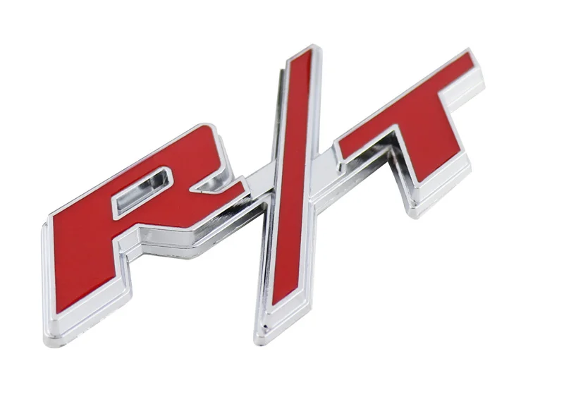 Хром Красный R/T RT для 08-11 Challenger зарядное устройство HEMI багажник эмблема значок