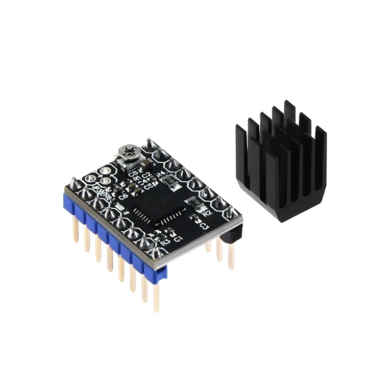 5 шт. TMC2208 шаговый двигатель бесшумный драйвер Stepstick Замена TMC2100 драйвер с керамической отверткой для SKR V1.3 плата контроллера - Цвет: TMC2208 V2.0
