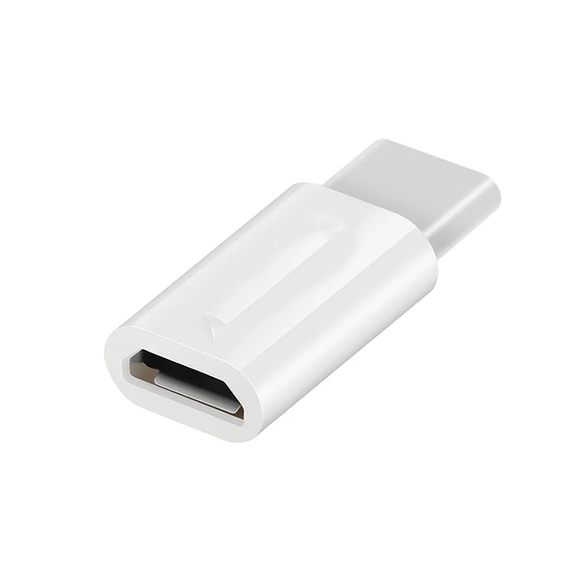 20 шт./лот Type C кабель переходник папа Micro USB муфтовый стыковочный зарядный для