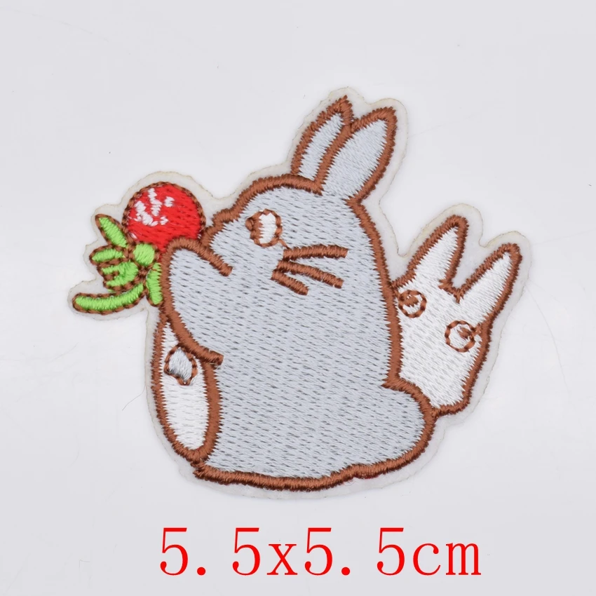 2 шт мультфильм фильм вышитые утюжок на патч DIY вышивка ручной работы крючком шить