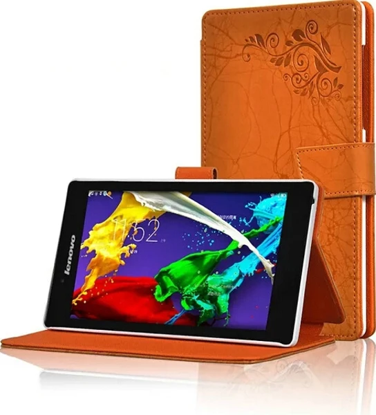 Высококачественный Роскошный чехол книжка с модным принтом для Lenovo Tab 2 Tab2 A7 30 30HC