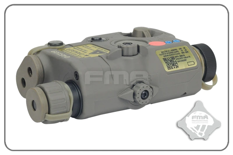 FMA PEQ-15 LA5 обновленная версия светодиодный фонарик белого цвета+ красный лазер с ИК-линзами тактическая Охотничья винтовка страйкбол батарейный блок TB0074