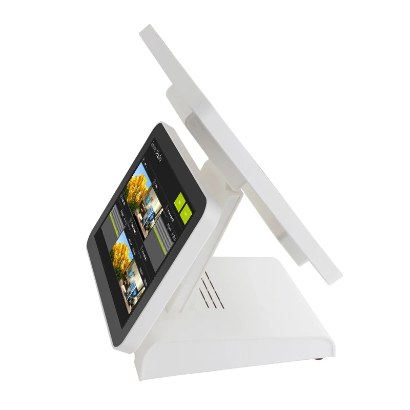 Meetsun AP 1500D двойной сбоку Дисплей 15''tft ЖК дисплей емкостный Сенсорный экран POS