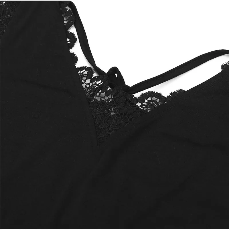 Модная сексуальная Женская повязка Кружевной Топ Элегантный V шеи Bodycon жилет Модные камзол кэжуал майка без рукавов Футболка уличная