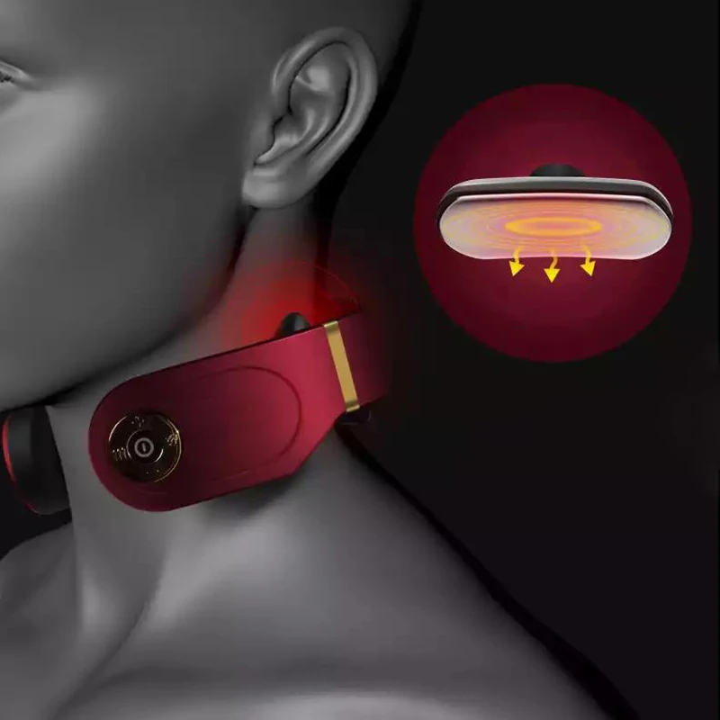 Перезаряжаемый Интеллектуальный голосовой массажер для шеи