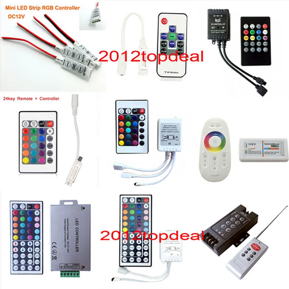 Светодиодная лента мини 3/24/44 ключ ИК Удаленный беспроводной контроллер Wifi LED RGB