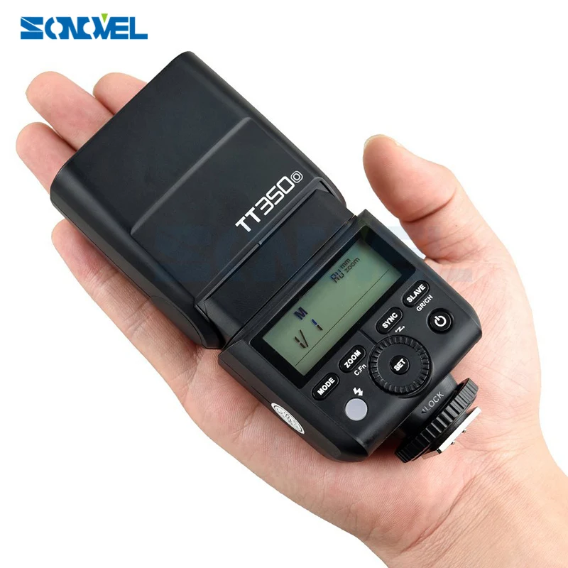 Вспышка Godox TT350o 2 4G TTL HSS GN36 1/8000s Speedlite для фотовспышки Panasonic DMC-GX85 G7 GF1 GF2 GF3 GF5 GF7 LX100 G85 GX1