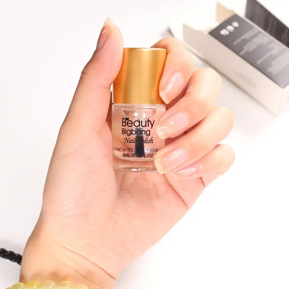 BeautyBigBang 9 мл Лак для ногтей быстросохнущее верхнее покрытие для штамповки пластины Базовое покрытие маникюр Лак для ногтей Уход лак для ногтей инструмент для дизайна ногтей