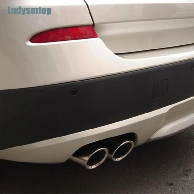Ladysmtop 2 шт./компл. автомобильный Стайлинг из нержавеющей стали автомобильные