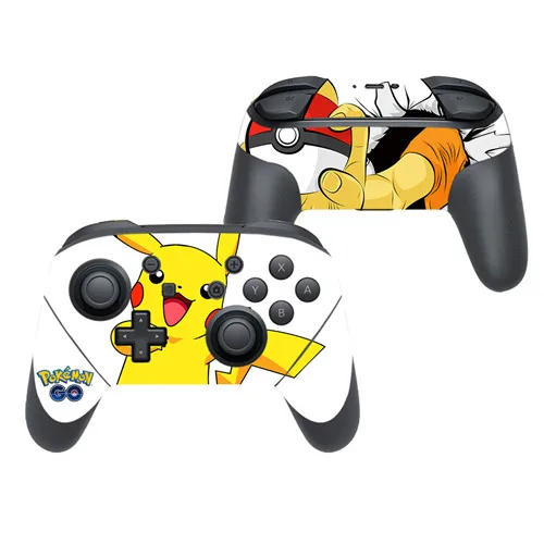 Pokemon Go Vinyl Cover Decal Skin Sticker for Nintendo Switch Pro Controller Gamepad Joypad Nintend Switch Pro Skin Stickers - Цвет: YSNSP0128