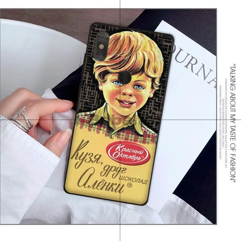 Babaite alenka бар с изображением шоколада wonka аксессуары для телефонов Чехол Xiaomi Mi 6 Note3