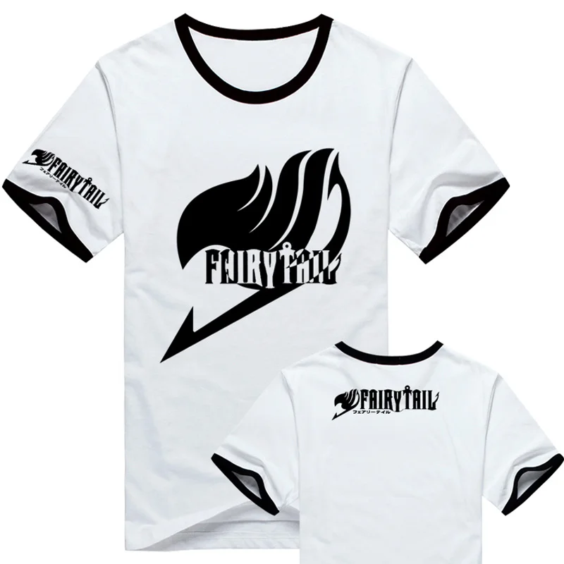 Мужская/Женская футболка [XHTWCY] с круглым вырезом|fairy tail shirt|t shirt ment |