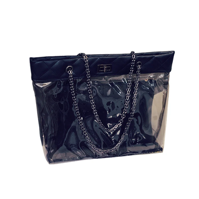 Летние модные женские прозрачные стильные сумки для девушек популярные дорожные