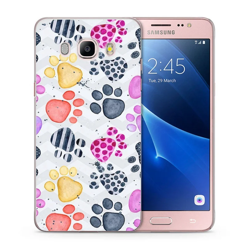 TPU чехол для Samsung Galaxy S7 edge S9 Plus A3 A5 2016 2017 prime J1 J2 J3 J5 J7 цветной мягкий задней панели
