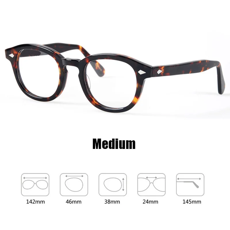 glasses men johnny depp eyeglasses transparent lens brand design computer goggles male round vintage style sq000 free global shipping