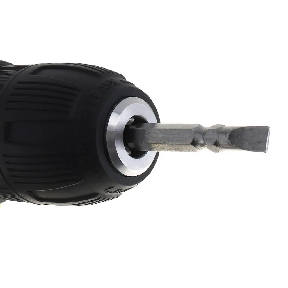 VOTO AC 100-240 V Беспроводная 12V электрическая отвертка с 2 литиевыми батареями и пластиковой коробкой для штамповки/обработки винтов