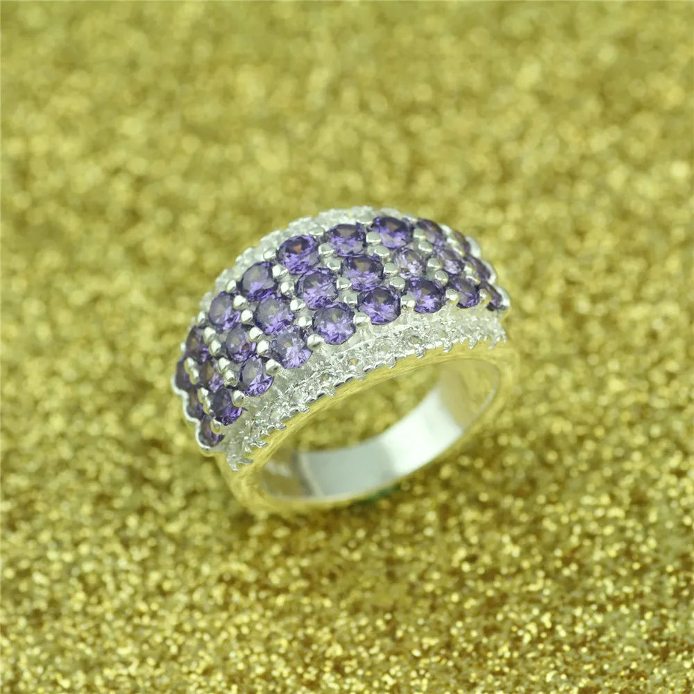 Женское серебряное кольцо с цирконием комплект в Корейском стиле уникальный