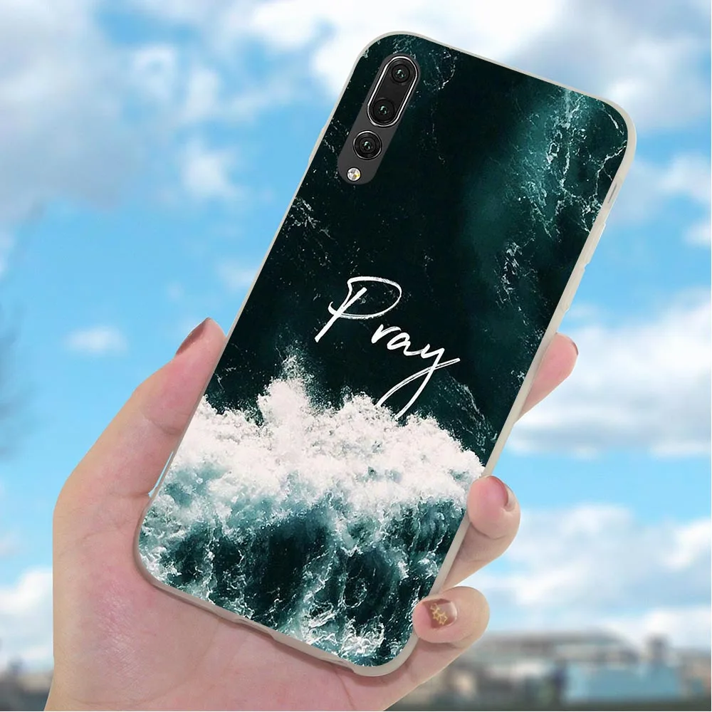 Мягкий чехол для телефона из ТПУ с изображением Иисуса Христа Huawei P20 P10 P8 Lite Pro P9 Mini