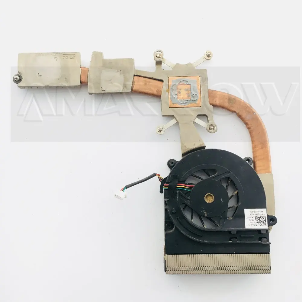 Оригинальный радиатор для ноутбука DELL охлаждающий вентилятор кулер процессора