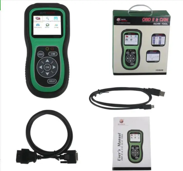 YD509 OBDII EOBD может считыватель кода Поддержка нескольких языков| |