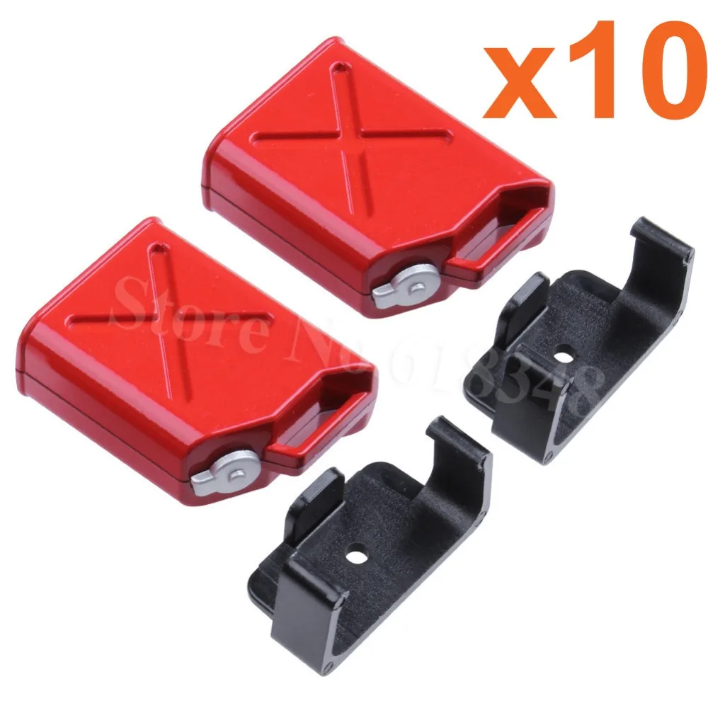 10 пар RC Рок Гусеничный моделирование декор мини топливные баки для 1/10 TAMIYA CC01