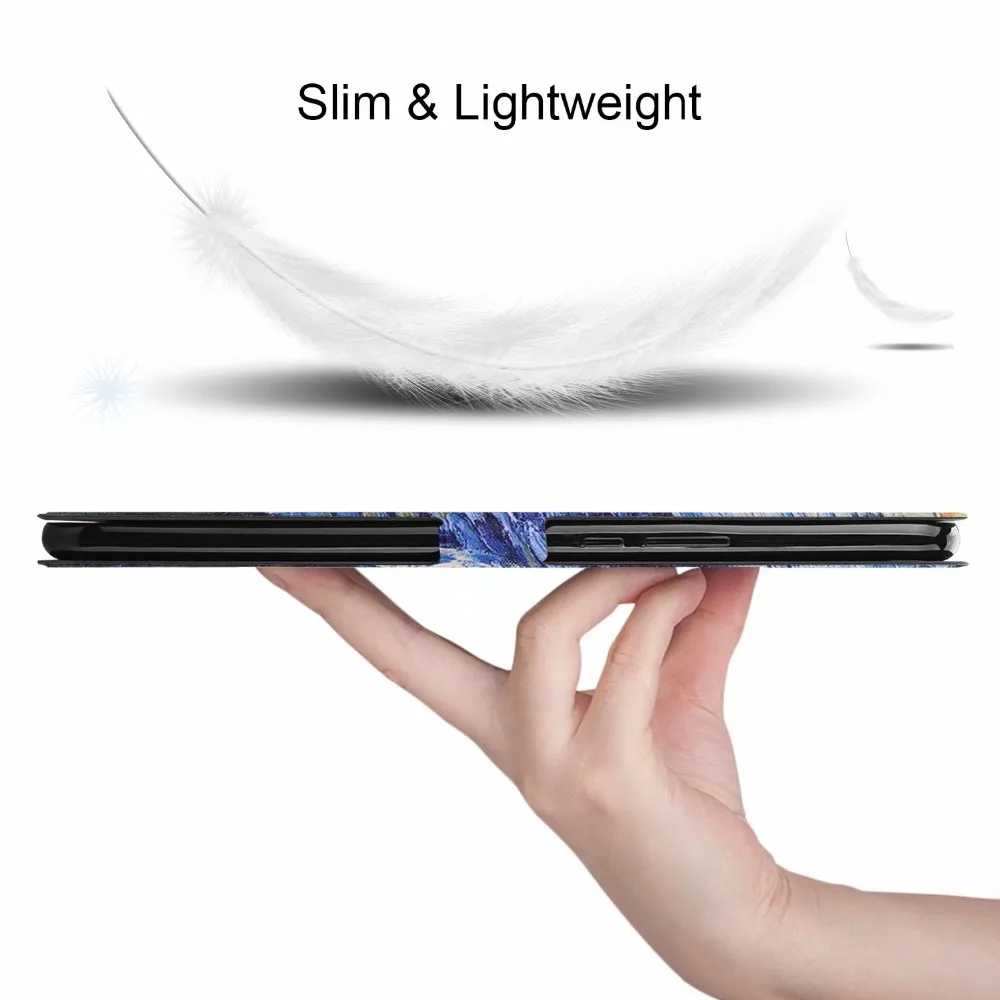 Чехол для Xiaomi mi Pad 4 Plus 10 1 '' смарт-складной чехол-подставка из искусственной