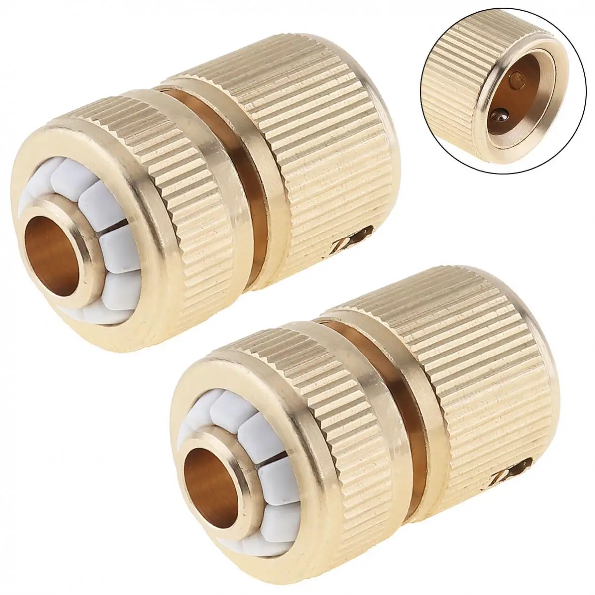 2 шт./лот медный резьбовой соединитель для водопроводной трубы с адаптером четыре