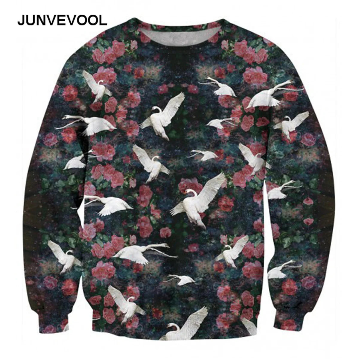 Животного Цветочные кофты Для мужчин Ретро Цветы толстовки Мужчин's Фитнес