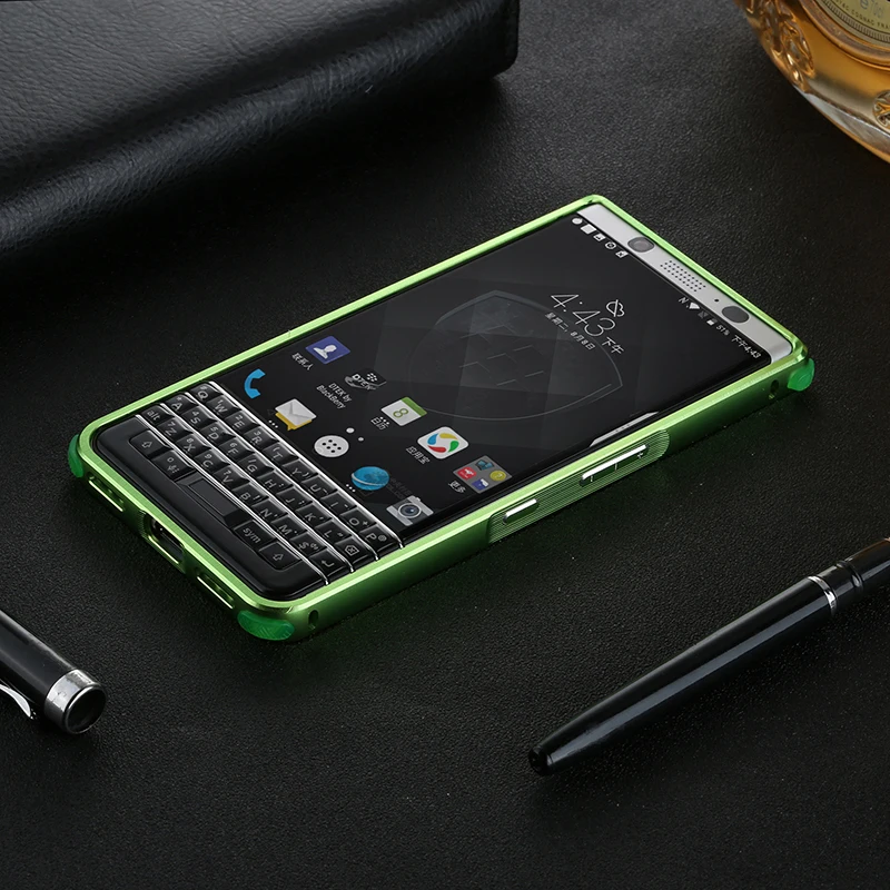 Keyone металлический чехол для Blackberry Keyone Алюминиевый металлический каркас Ударопрочный пластиковый карбоновый чехол для телефона задняя крышка Coque